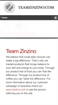 Mobile Screenshot of iz.teamzinzino.com